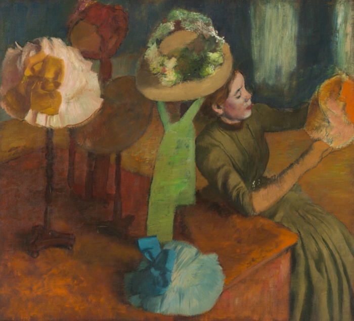 Edgar Degas, The Millinery Shop